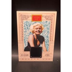 2013 Panini Golden Age Jean Harlow Relic Swatch Dinner at Eight, Public Enemy